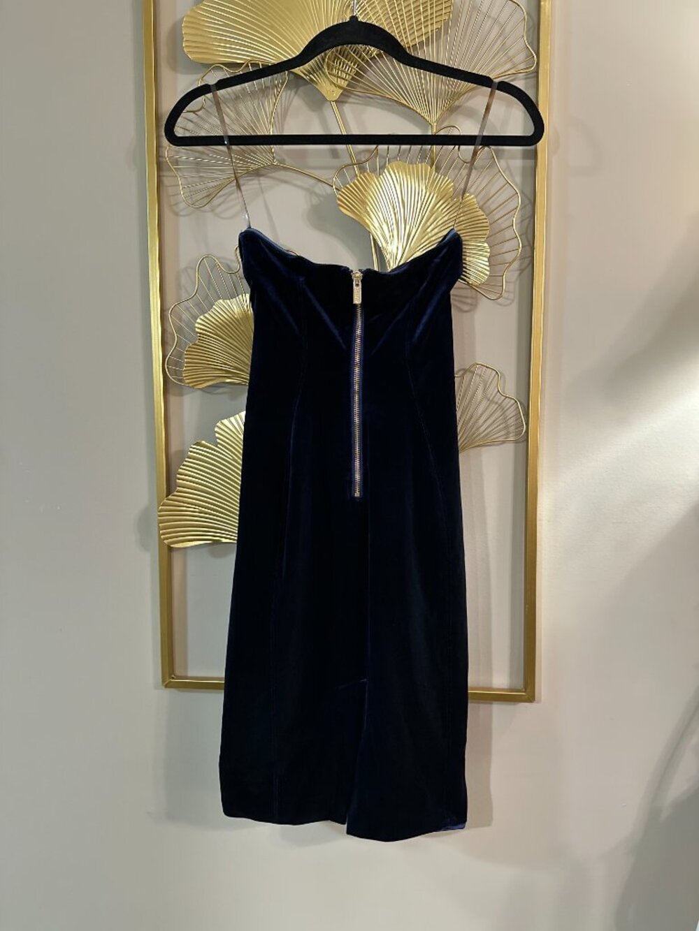 House of CB - Careda Velvet Mesh Dress - Picture 6 of 16